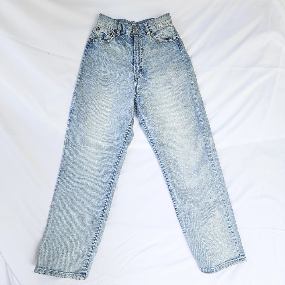 PageBoy Alicia Size S Japanese Brand Light Denim Jeans - 5 Pocket Highrise